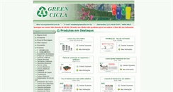 Desktop Screenshot of greencicla.com.br