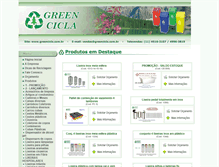 Tablet Screenshot of greencicla.com.br